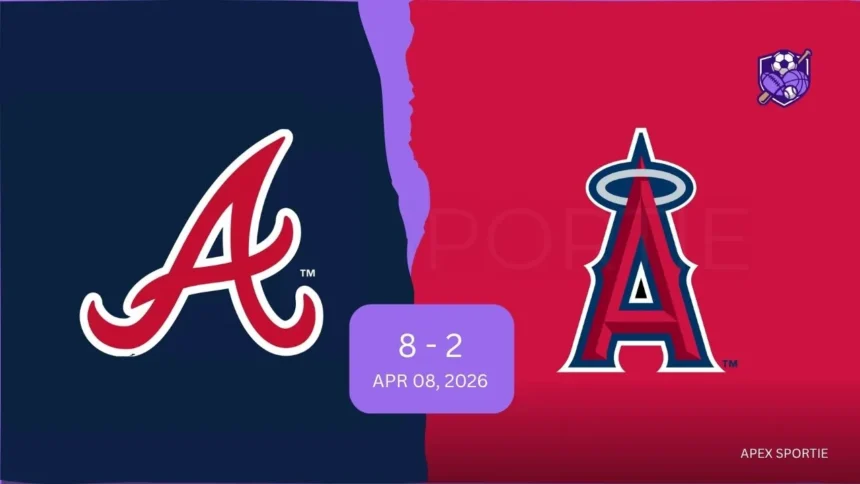 Atlanta Braves vs Los Angeles Angels Match Player Stats