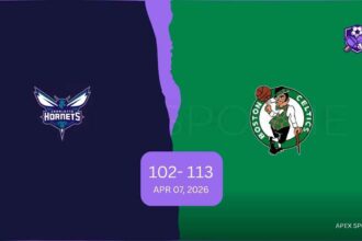 Charlotte Hornets vs Boston Celtics Match Player Stats