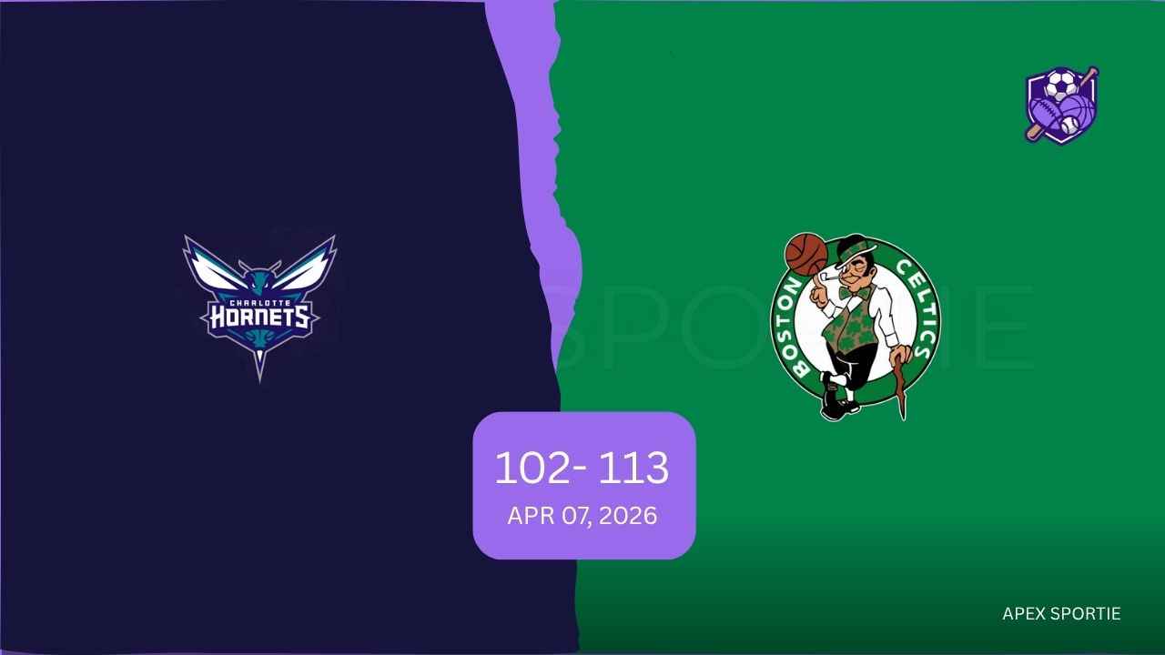 Charlotte Hornets vs Boston Celtics Match Player Stats