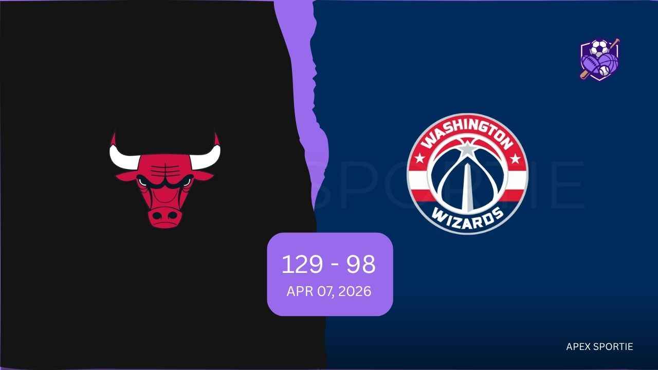 Chicago Bulls vs Washington Wizards Match Player Stats