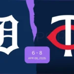Detroit Tigers vs Minnesota Twins Match Player Stats