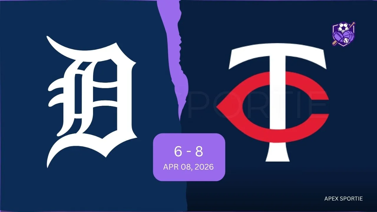 Detroit Tigers vs Minnesota Twins Match Player Stats