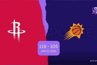 Houston Rockets vs Phoenix Suns Match Player Stats