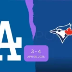 Los Angeles Dodgers vs Toronto Blue Jays Match Player Stats