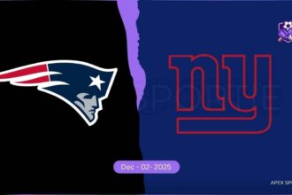 New England Patriots vs New York Match Player Stats