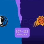 Dallas Mavericks vs Phoenix Suns Match Player Stats