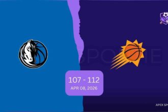 Dallas Mavericks vs Phoenix Suns Match Player Stats