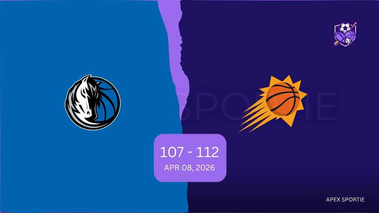 Dallas Mavericks vs Phoenix Suns Match Player Stats