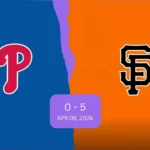 Philadelphia Phillies vs San Francisco Giants Match Player Stats