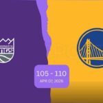 Sacramento Kings vs Golden State Warriors Match Player Stats