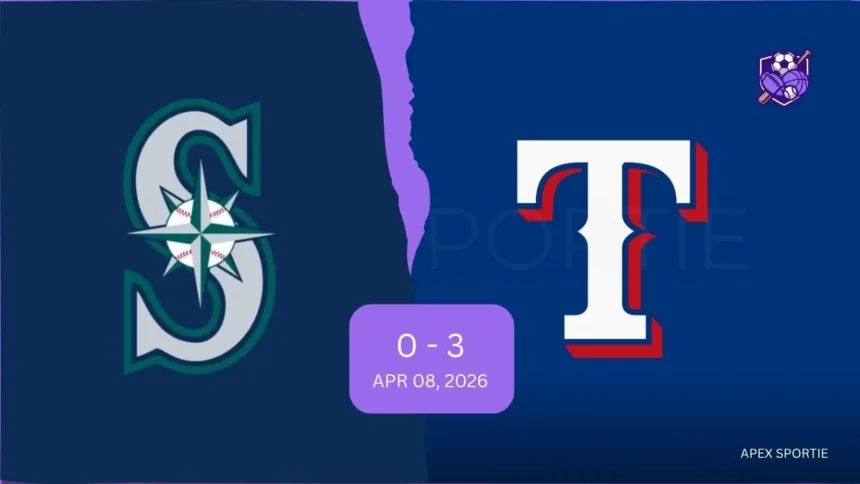 Seattle Mariners vs Texas Rangers Match Player Stats
