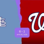 St. Louis Cardinals vs Washington Nationals Match Player Stats