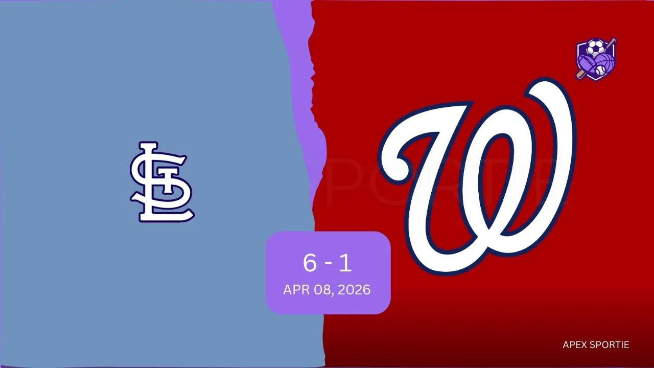 St. Louis Cardinals vs Washington Nationals Match Player Stats