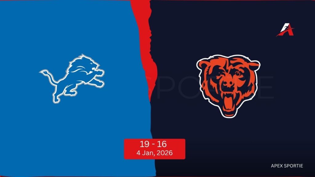 Chicago Bears vs Detroit Lions
