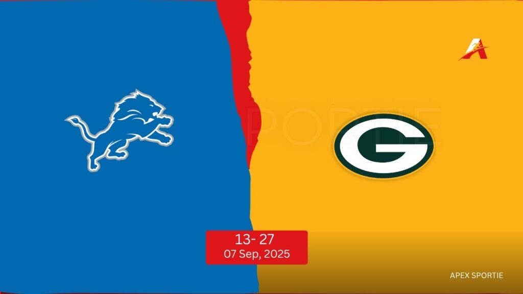 Detroit Lions vs Green Bay Packers 