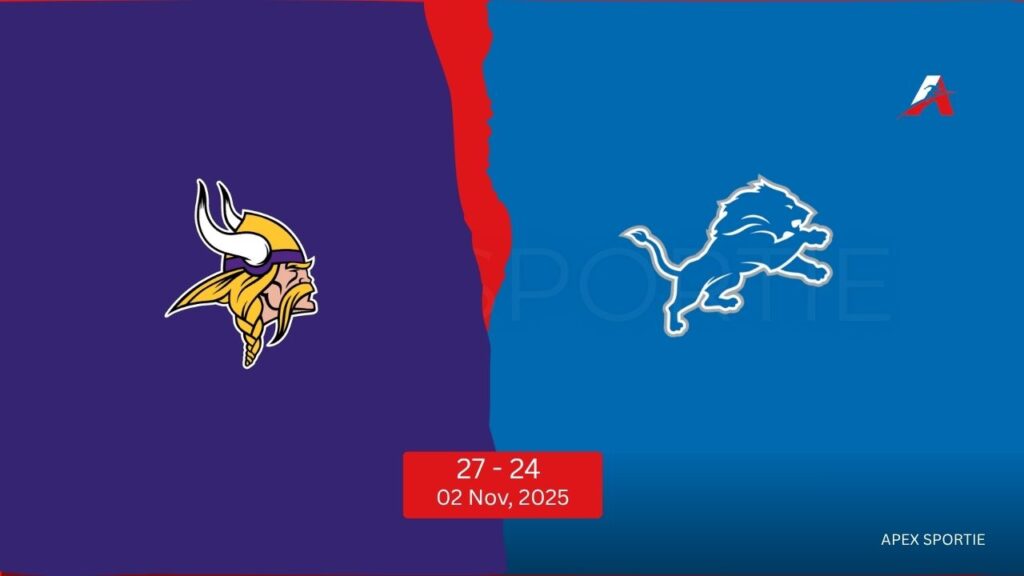 Minnesota Vikings vs Detroit Lions
