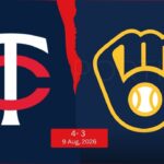 Minnesota Twins vs Milwaukee Brewers Match Player Stats