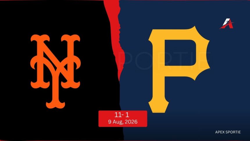 New York Mets vs Pittsburgh Pirates Match Player Stats